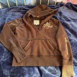American Eagle Outfitters Chocolate Brown Jacket